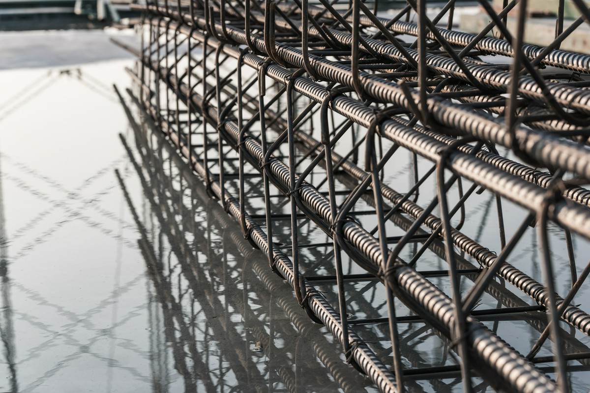 pręty żebrowane w architekturze